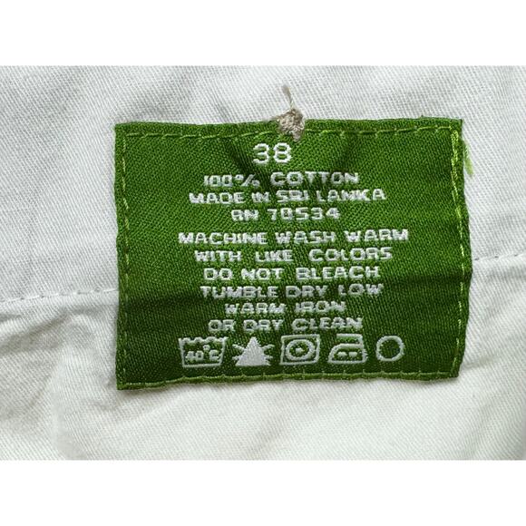 Orvis Men's Flat Front Straight Leg Khaki Chino Pants - Size 38x28.5 - Picture 6 of 6